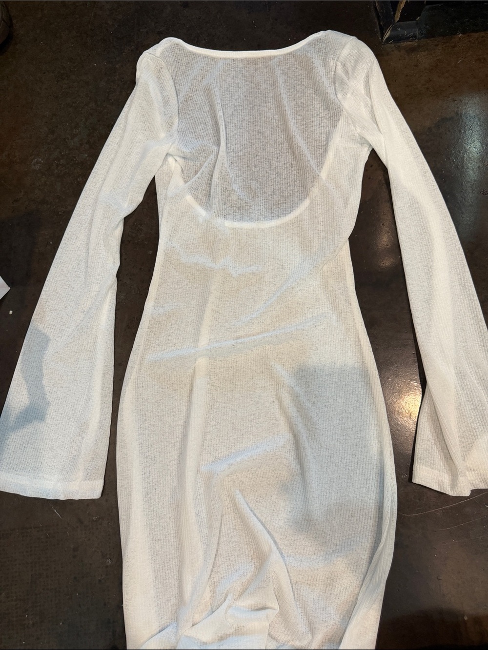 White Sheer Beach Coverup / Dress